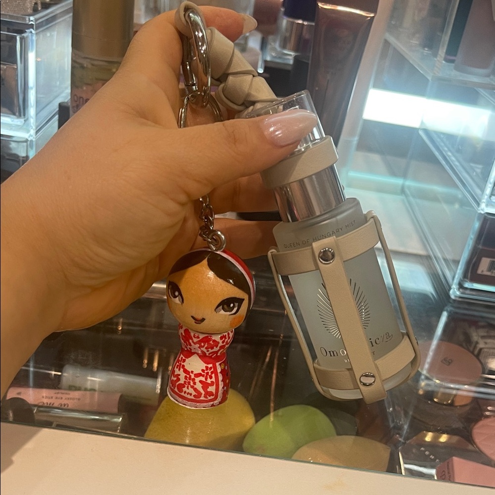 Queen of Hungary Mist by Omorovicza comes with key chain….